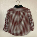 ralph lauren boys' red plaid button-down 4Y NWT