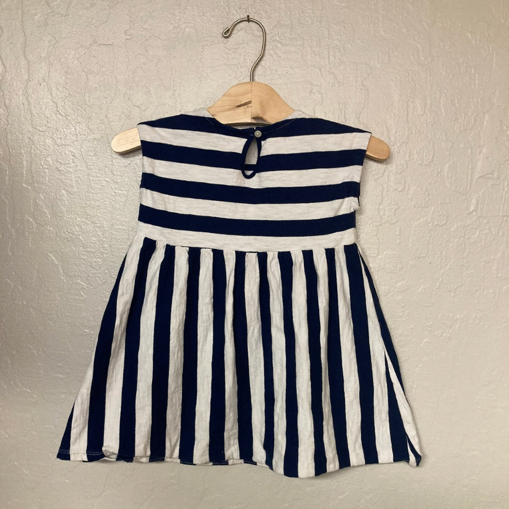 vineyard vines striped dress 2Y