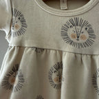 quincy mae cream lion dress 0-3M