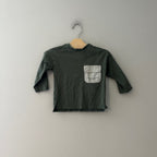 zara boys' gray long-sleeve 18-24M