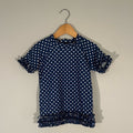 rufflebutts‎ blue swim rashguard 6Y
