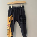 zara  x disney black sweatpants the lion king 3-4Y