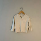 zara boys' cream neutral henley 4-5Y
