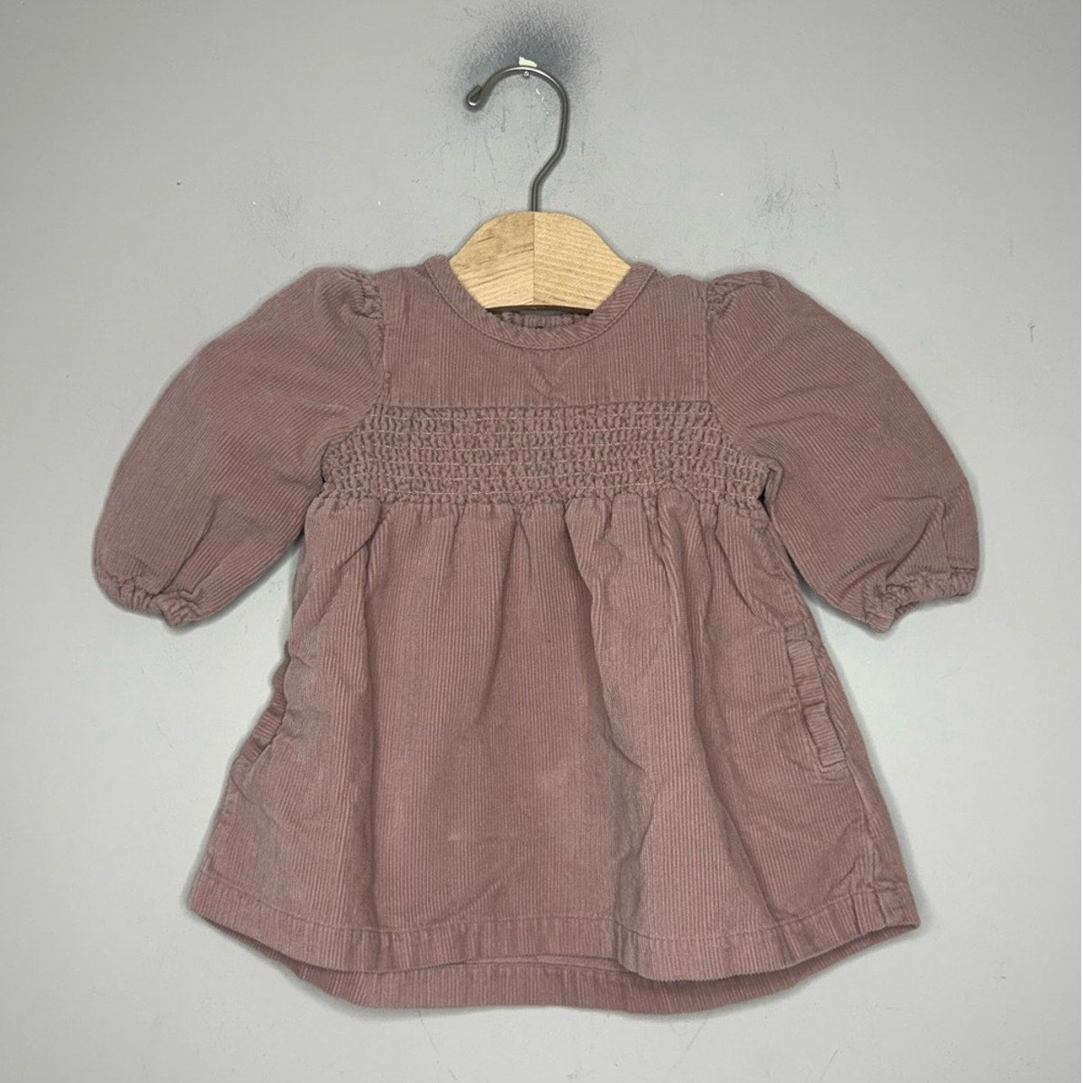 pehr purple corduroy dress 6-12M