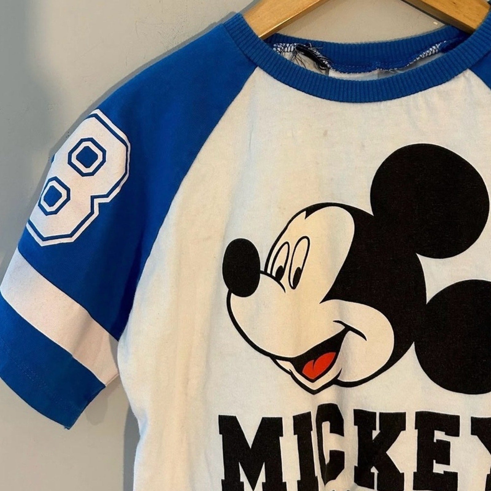 zara x disney mickey mouse jersey 3-4Y