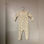 ralph lauren floral footie 9M