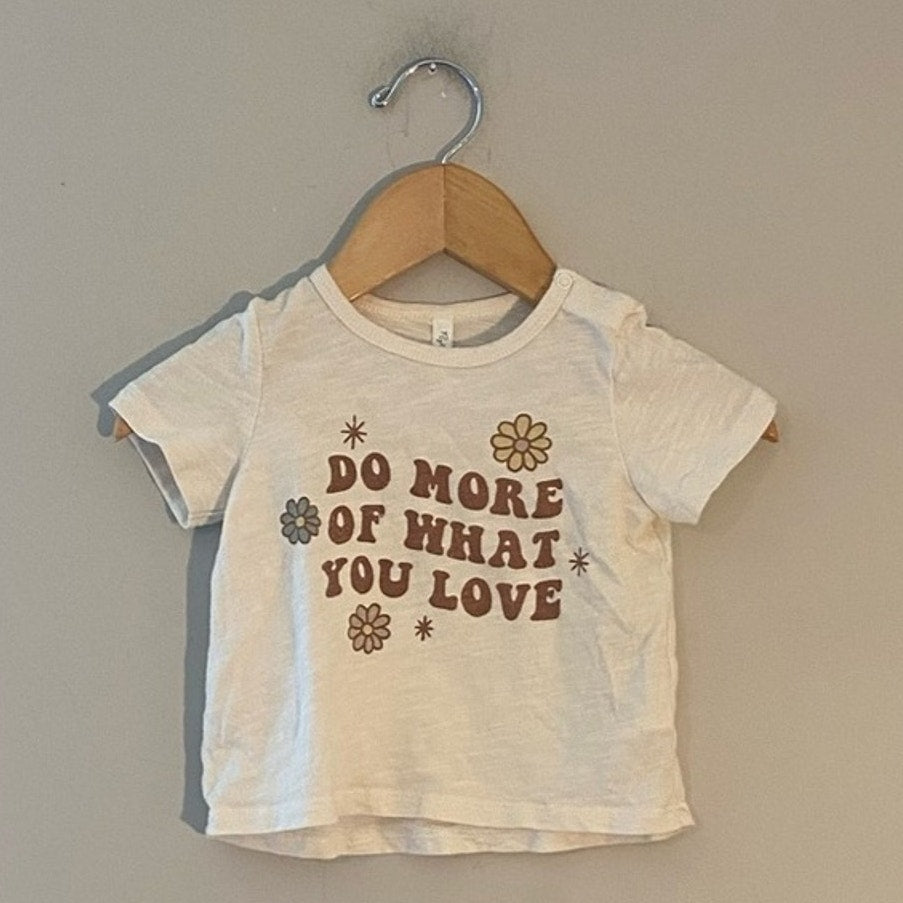 rylee + cru‎ cream tee 3-6M