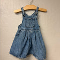 zara denim dress 18-24M