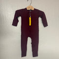 amazon bamboo wine red romper 6-12M