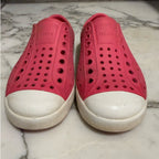 native water shoes dark pink 9c