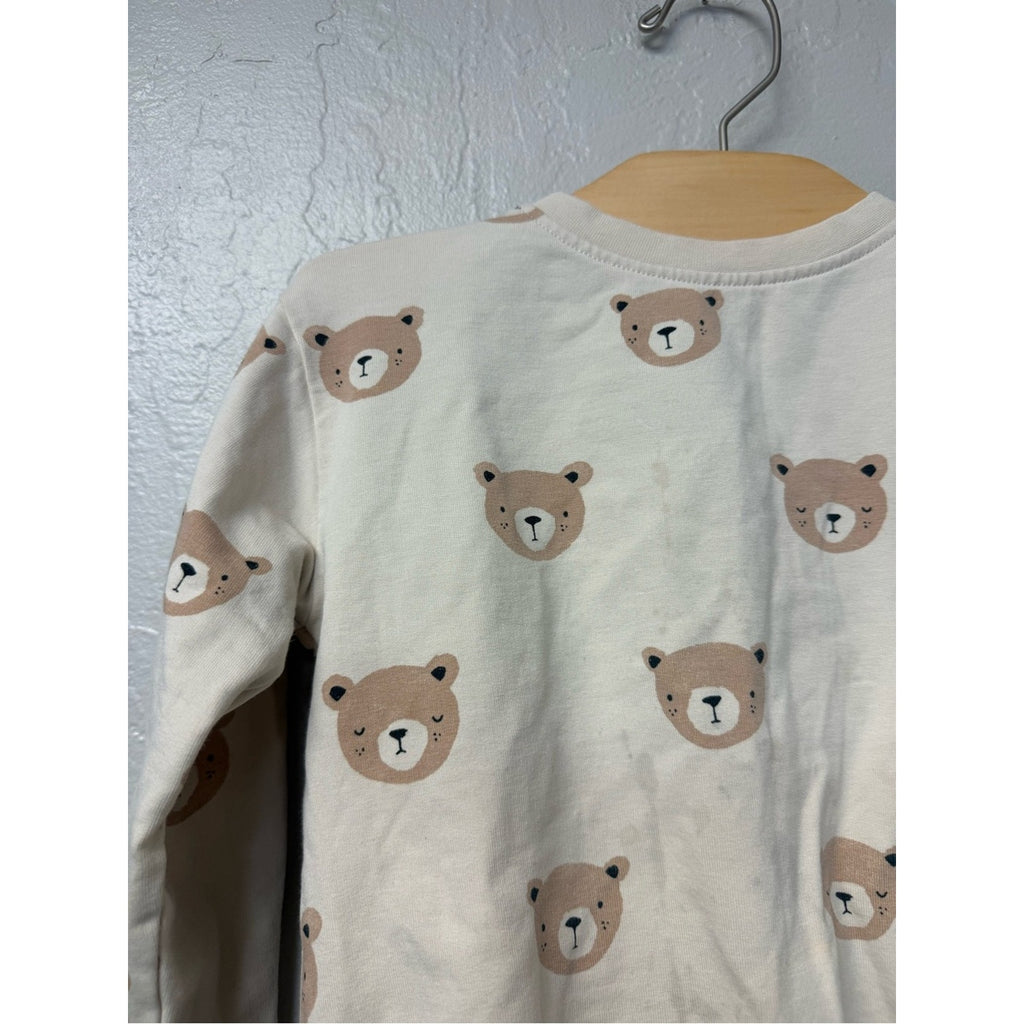 quincy mae cream matching set bear 2-3Y