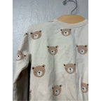 quincy mae cream matching set bear 2-3Y