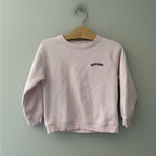 zara girls' pink sweatshirt 5-6Y