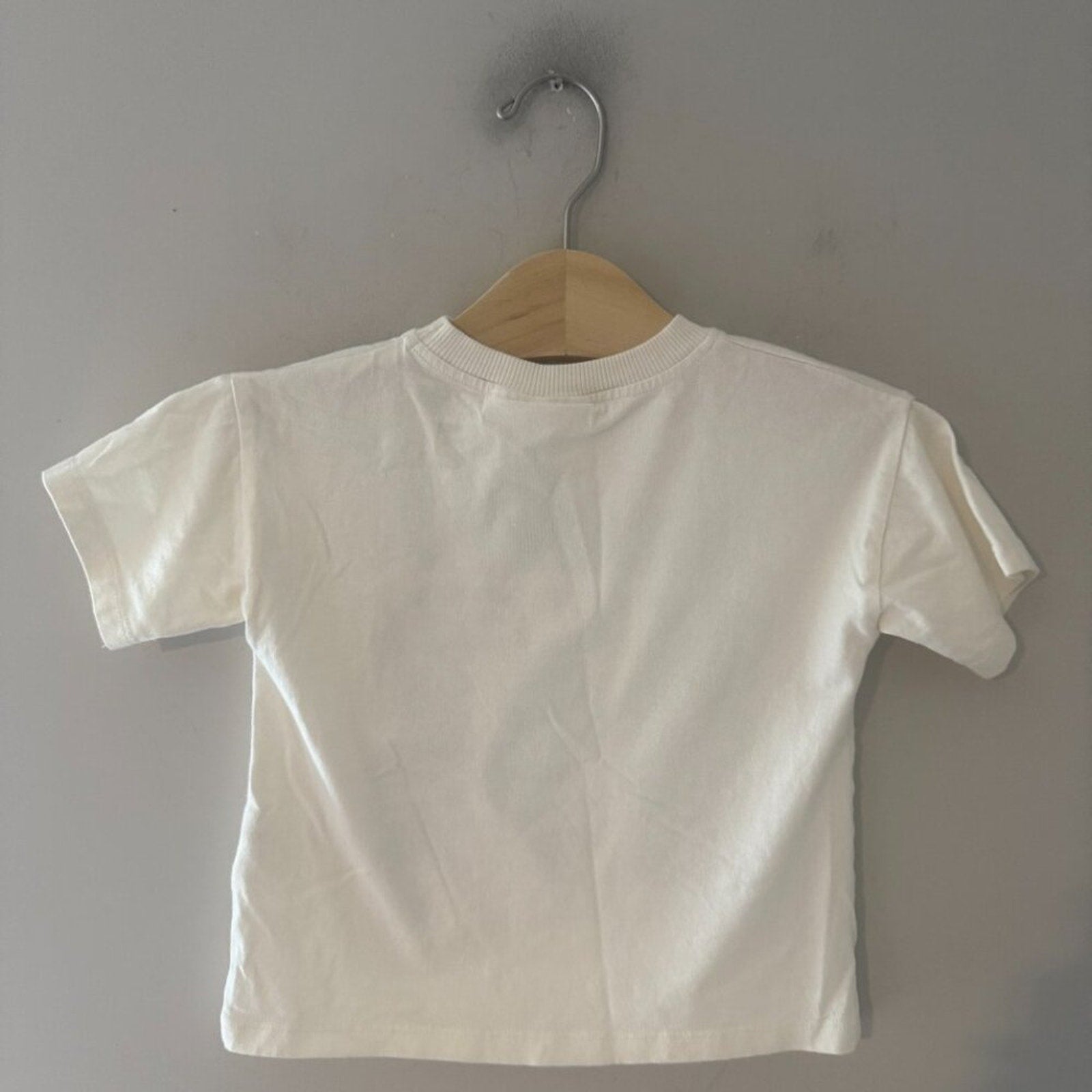 zara boys' white tee bears era 2Y