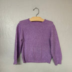 zara lilac purple crewneck sweater 3-4Y