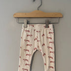 kate quinn cream tiger pants 3-6M