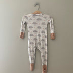 caden lane bamboo rain footie 6-12M