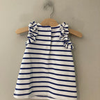 janie and jack girls' stripe‎ dress 12-18M