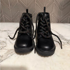 old navy girls glitter combat boot doc marten new with tags