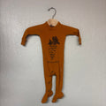 l’oved baby orange sleeper with carrot 3-6M