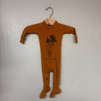 l’oved baby orange sleeper with carrot 3-6M