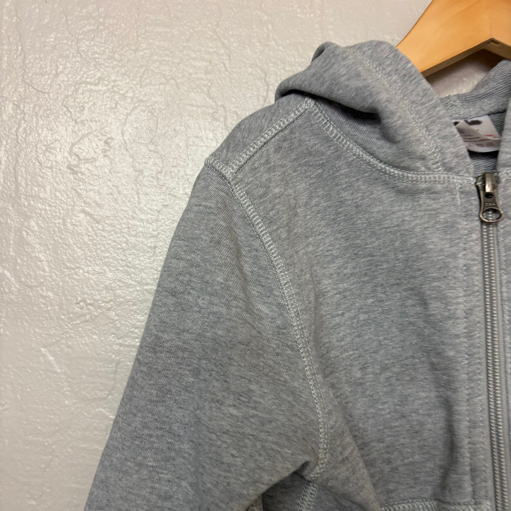 hanna andersson boys' gray hoodie 4Y