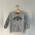 baby gap boys' gray explorer sweatshirt 4T