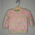 hanna andersson sherpa hearts pullover 3Y