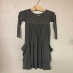 remie girl gray dress 4T