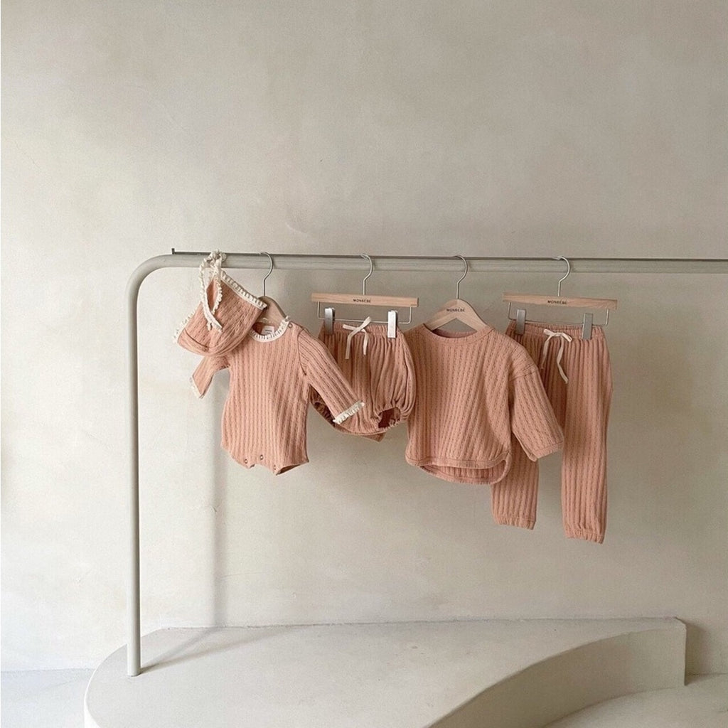 monbebe girls' romper newborn