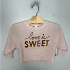 modern moments embroidered love sweater 12M
