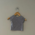 the children's place gray veggie tee 6-9M