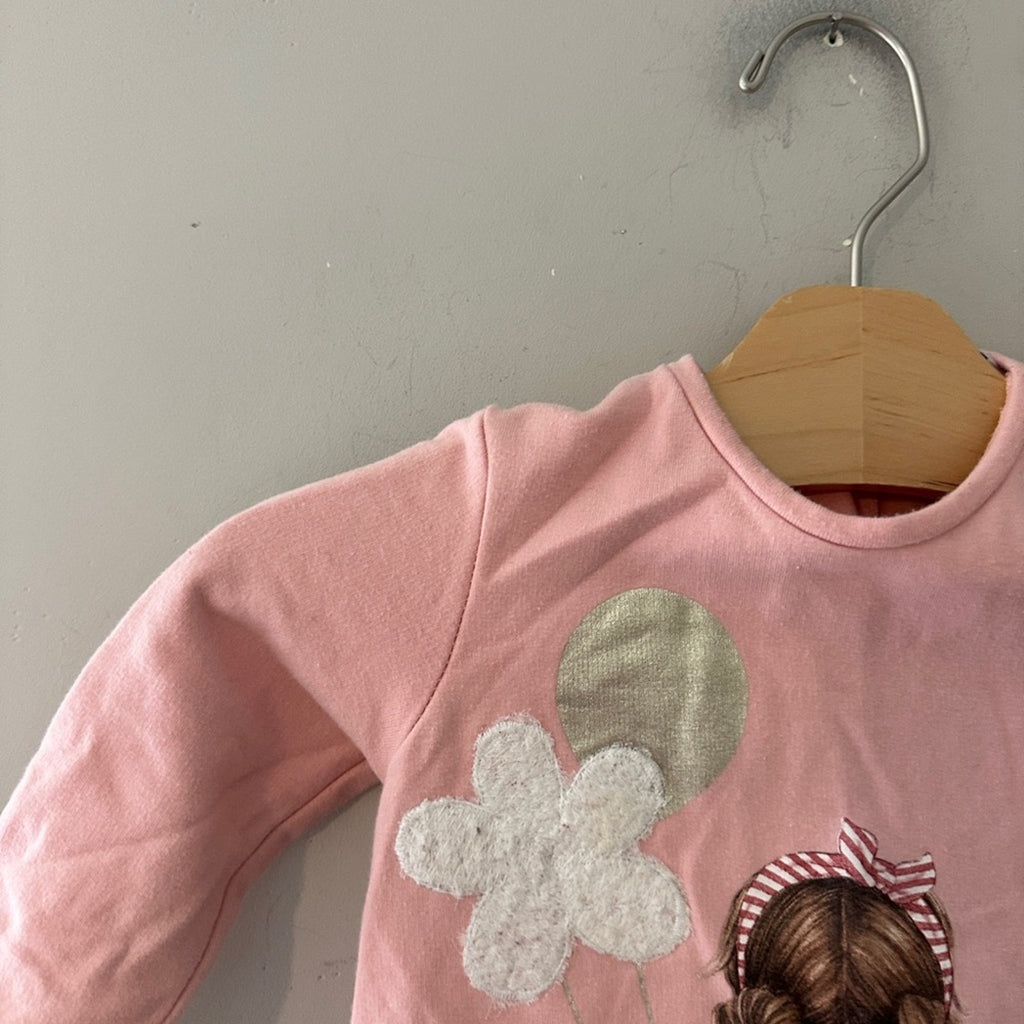 mayoral pink dress 18M