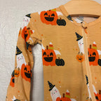 spearmintLOVE boys' halloween footie 6-9M