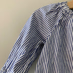 crewcuts girls' blue blouse 4Y
