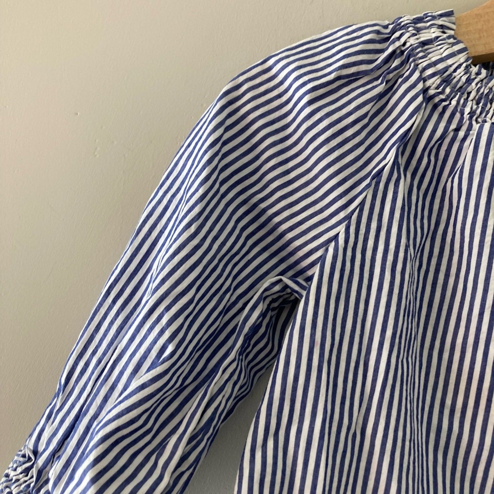 crewcuts girls' blue blouse 4Y
