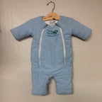 magic merlin blue sleep suit 6-9M