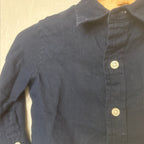 janie and jack boys' navy button-up 12-18M