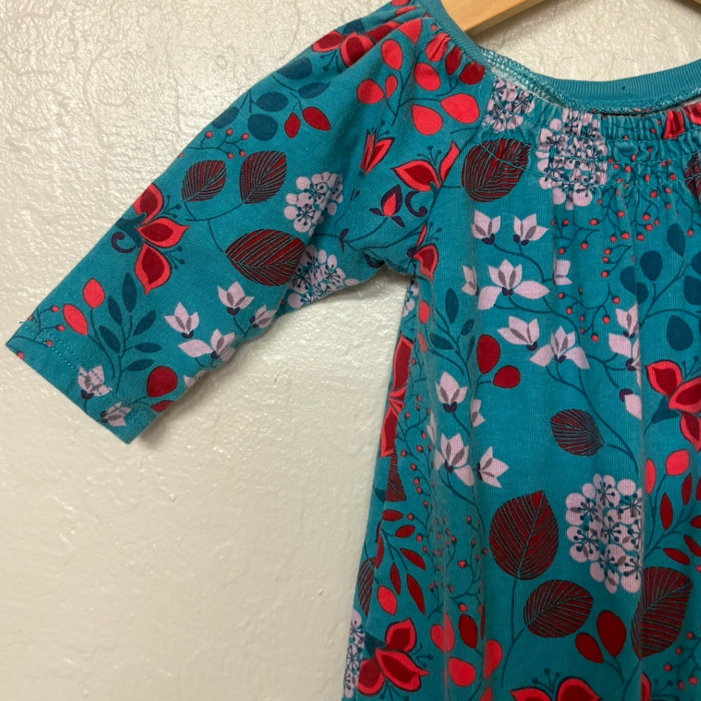 Tea Collection Blue Girls Romper 0-3M