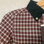 ralph lauren boys' red plaid button-down 4Y NWT