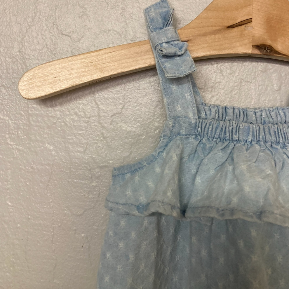 Baby Gap Blue Girls Romper 3-6M