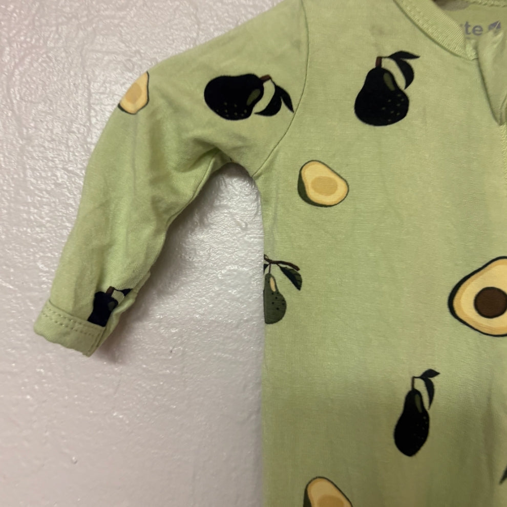 kyte baby avocado pajama newborn