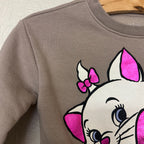 baby gap x disney brown girls' sweatshirt 3Y