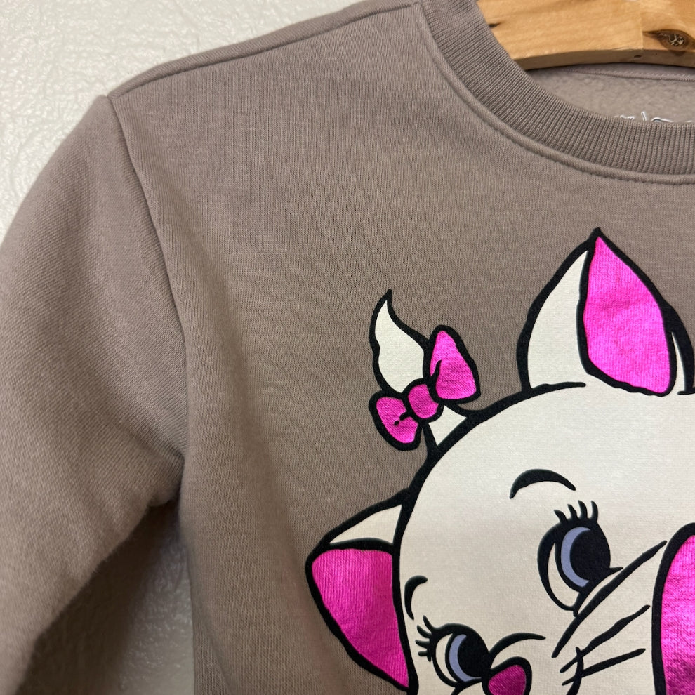 baby gap x disney brown girls' sweatshirt 3Y