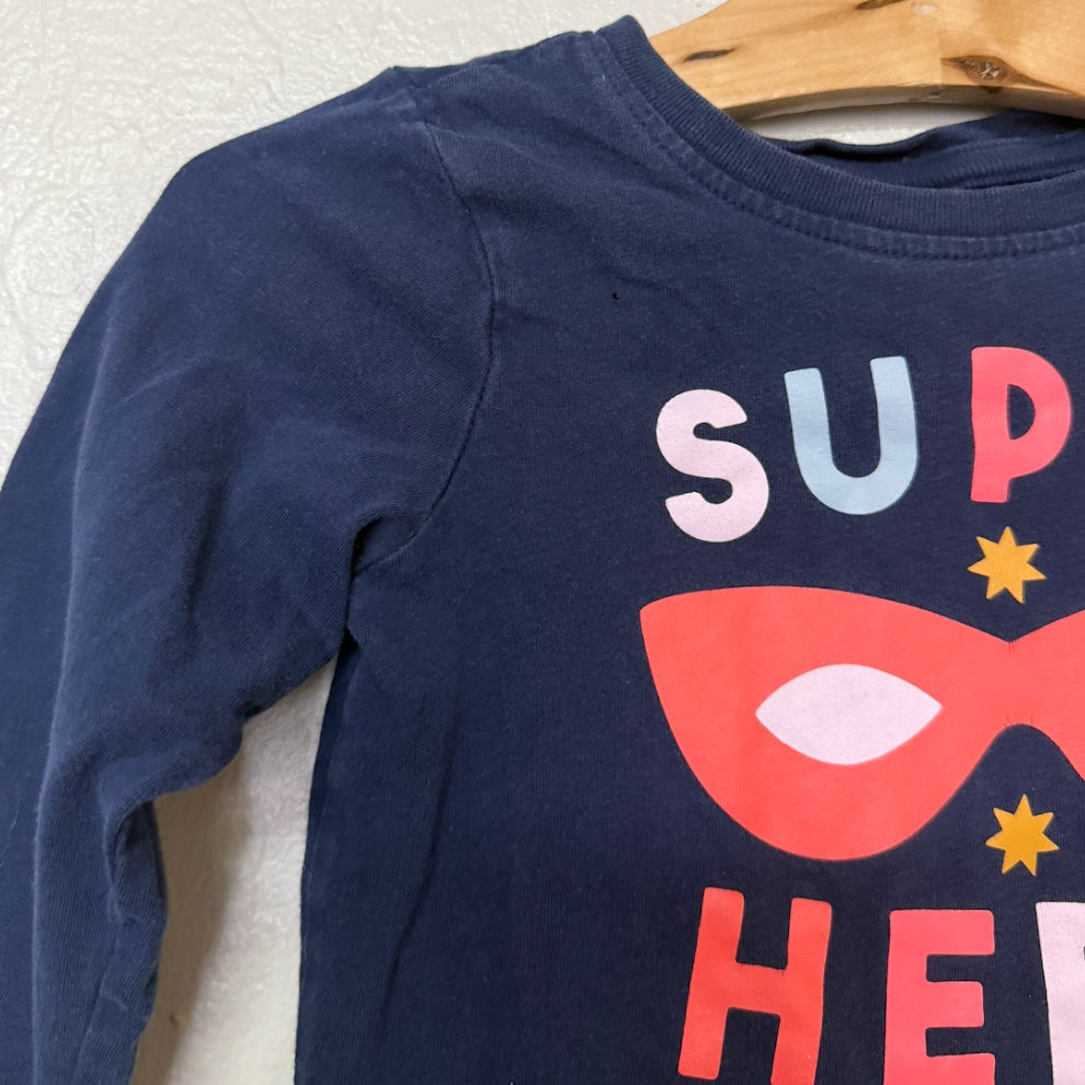 hanna andersson blue boys' tee 3Y