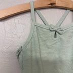 modern moments girls green swimsuit 18M