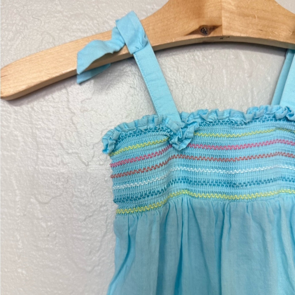 janie and jack girls' blue jumpsuit 12-18M