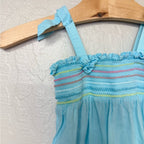 janie and jack girls' blue jumpsuit 12-18M