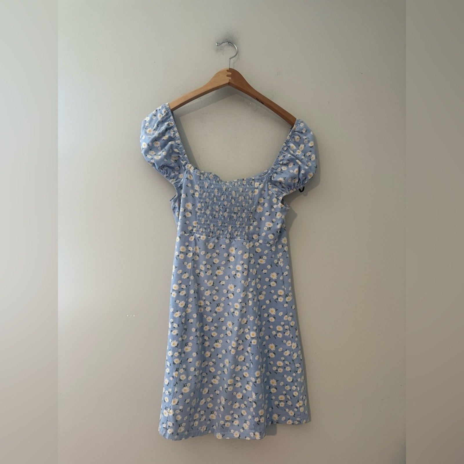 brandy melville blue floral dress