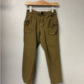 zara slouchy green pants 9Y